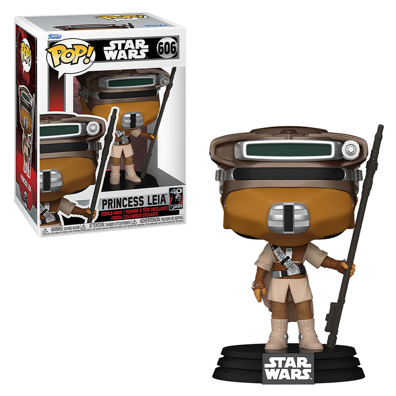 Funko Pop Star Wars : Return Of The Jedi  - Princesa Leia  #606