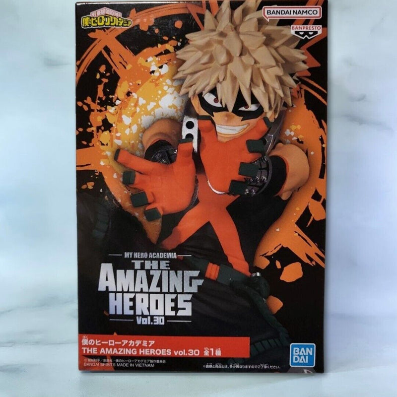 Estátua Banpresto My Hero Academia The Amazing Heroes Vol.30 - Katsuki Bakugo