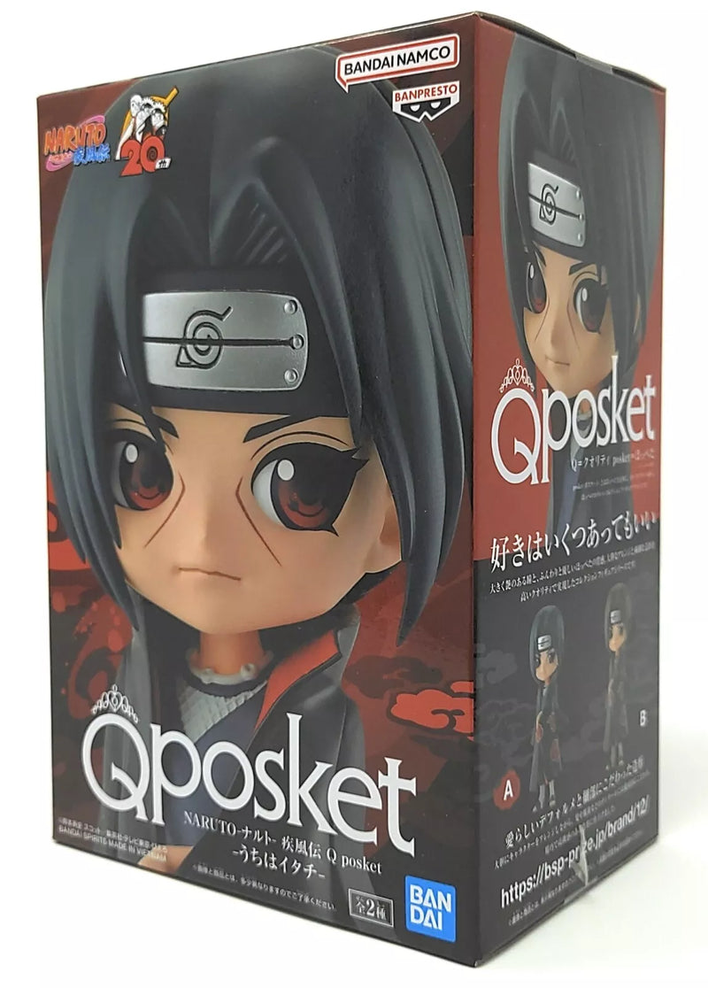 Estátua Banpresto QPosket Naruto Shippuden - Itachi Uchiha