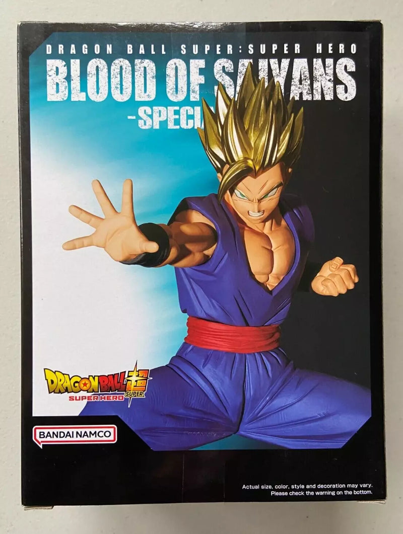 Estátua Banpresto Dragon Ball Super: Super Hero Blood of Saiyans Vol. 13 - Gohan