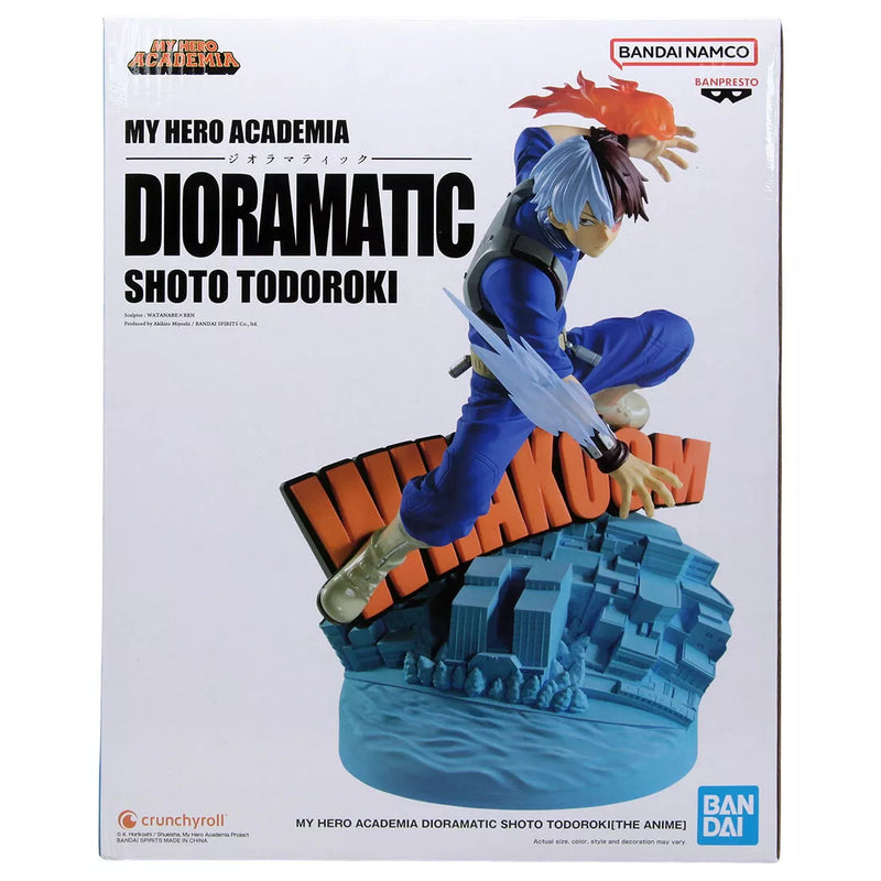 Estátua Banpresto My Hero Academia Dioramatic - Shoto Todoroki (The Anime)